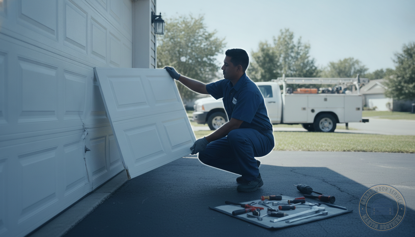Garage Door Panel Replacement