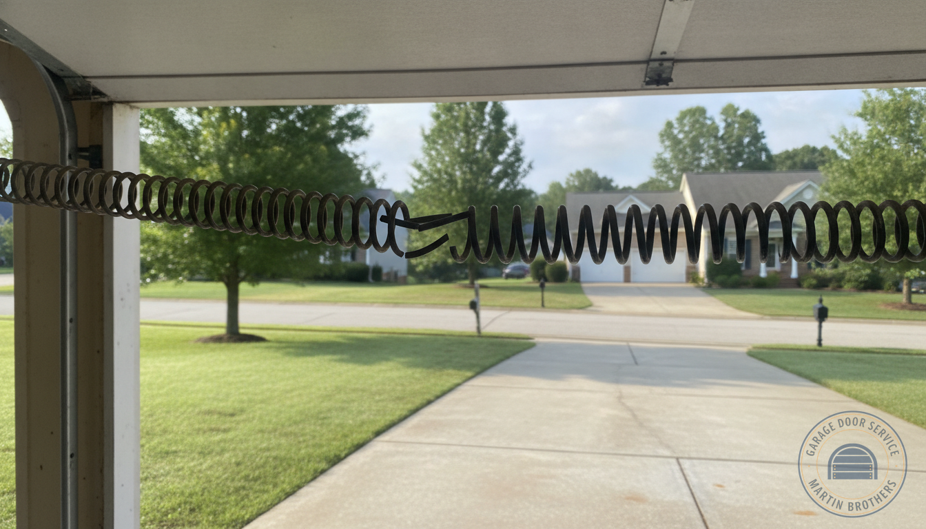 5 Warning Signs Your Garage Door Springs Are About to Break (And What to Do Next)